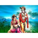 Radhakrishna at River bank