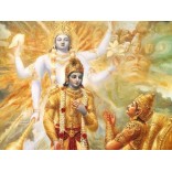 Lord Krishna with Arjuna