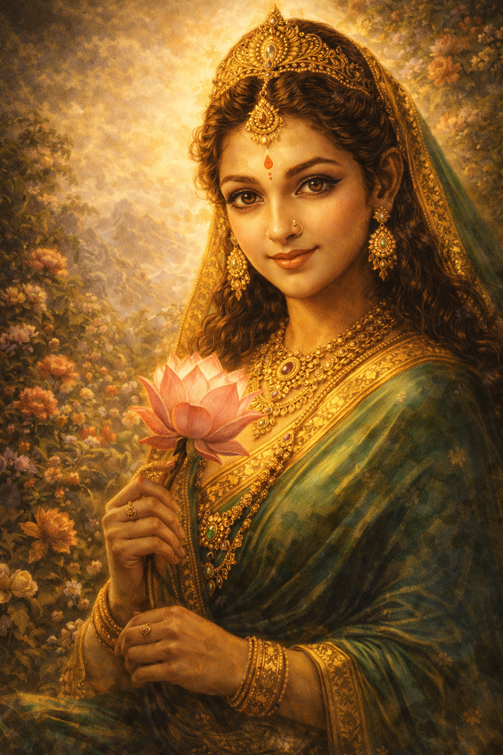 Beautiful Goddess Parvati HD Images -- Stunning Divine Portrait