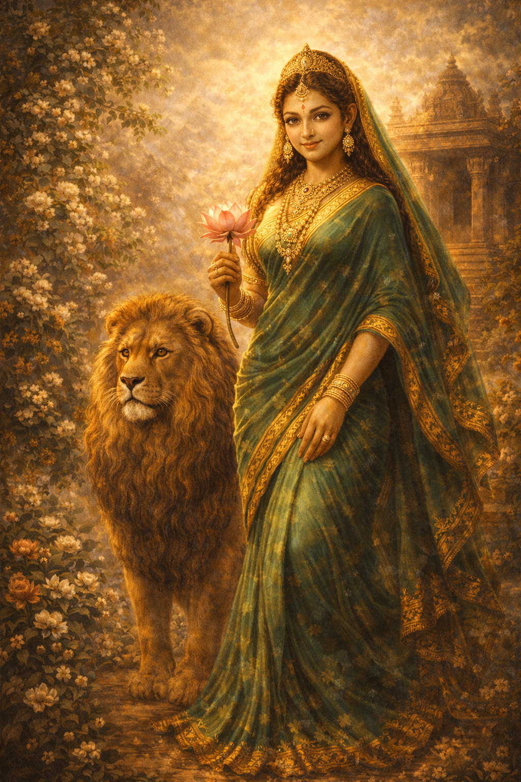 Goddess Parvati Beautiful Images -- HD Divine Grace