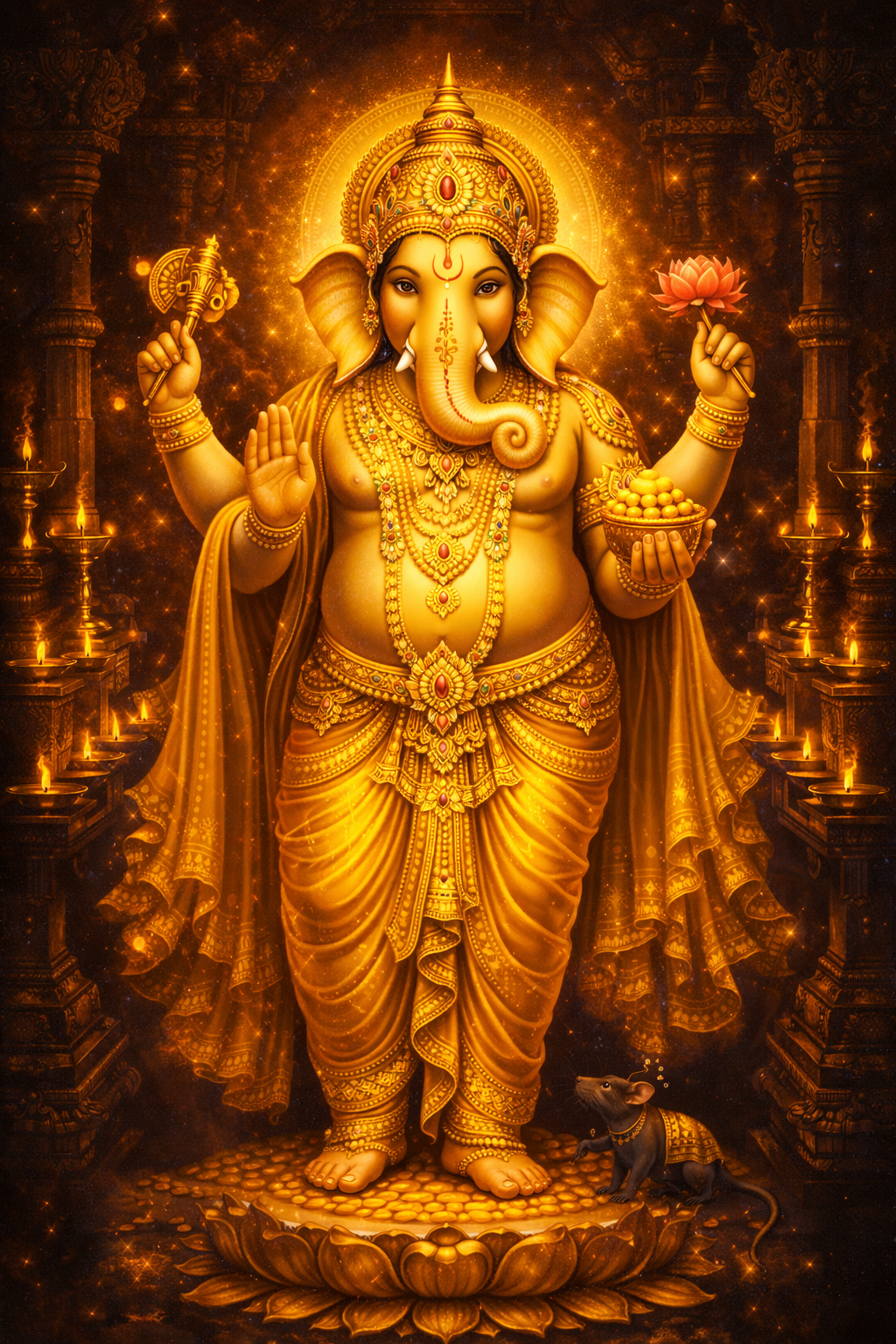 Vinayaka God Images HD -- Classic Ganesha Wallpaper