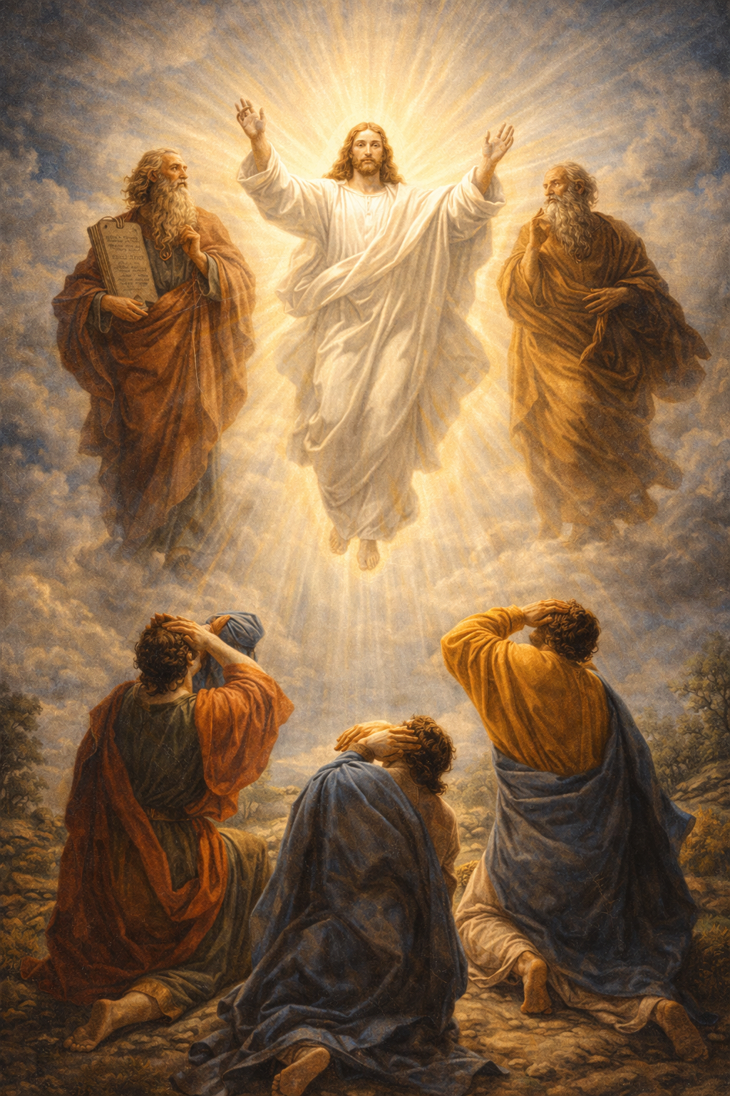 Transfiguration of Jesus on Mount Tabor -- HD Wallpaper