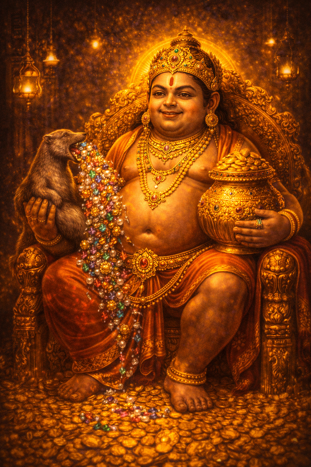 Akshaya Tritiya — Kubera God of Wealth HD Wallpaper