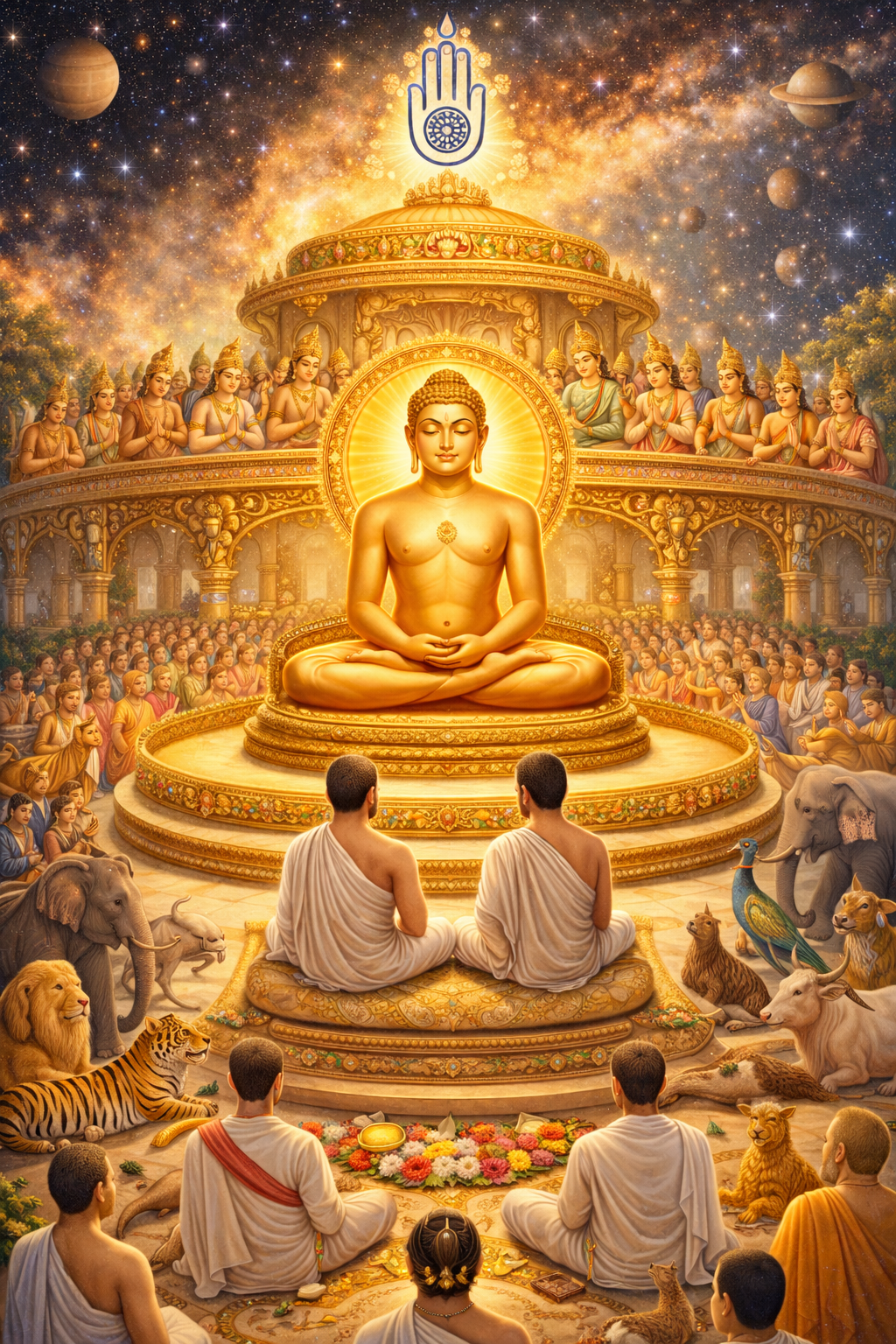 Lord Mahavira Samavasarana Divine Preaching Hall HD