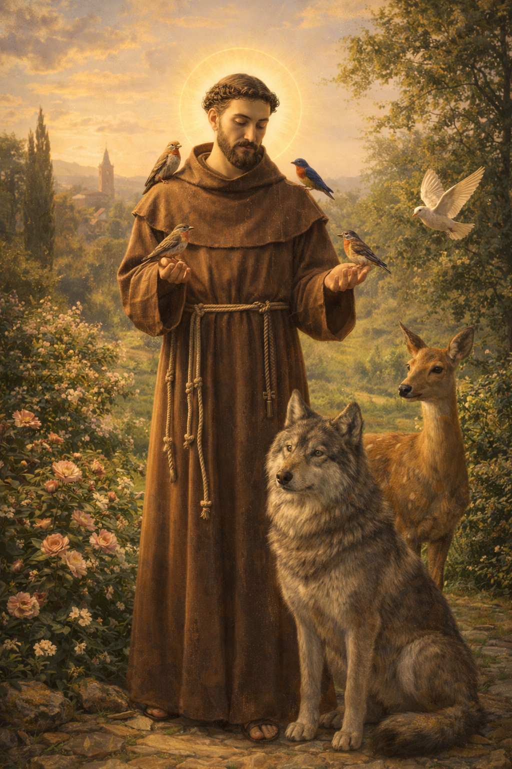 St. Francis of Assisi with Animals