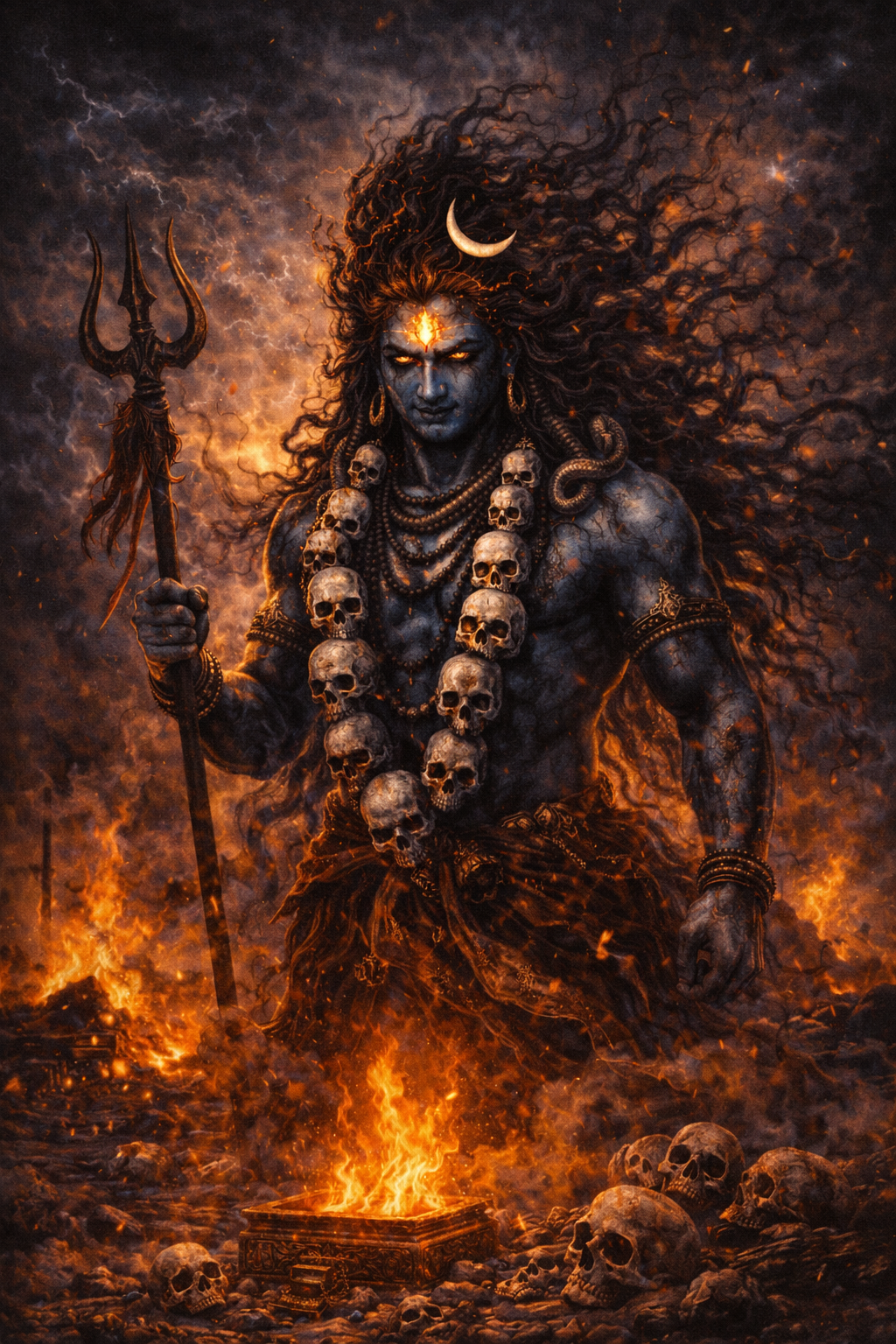 Mahakal Wallpaper HD -- Fierce Lord of Time and Death